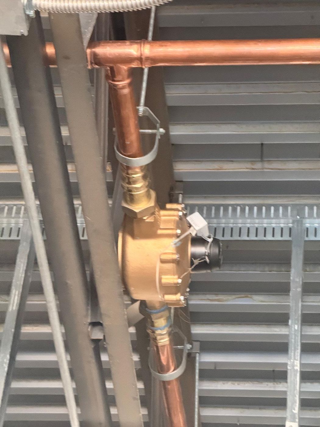 Backflow preventer installation